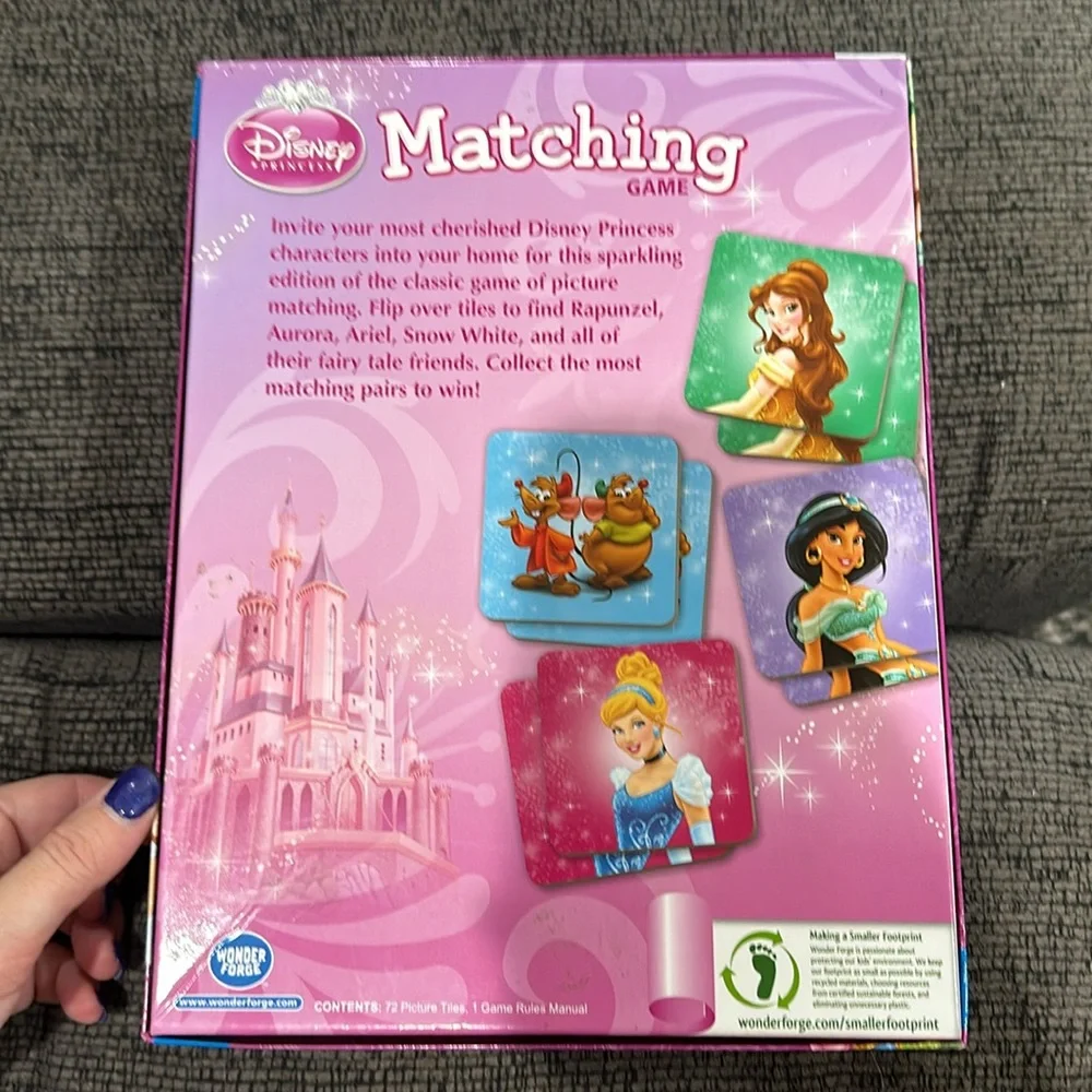 Disney princess matching game. A picture matching game. 3+ - Picture 2 of 3